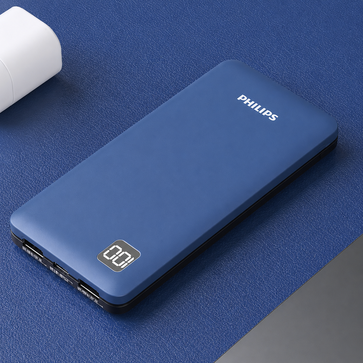Philips 20000mAh 22.5W USB and Type-C PD Power Bank with Three Output Led Indicator