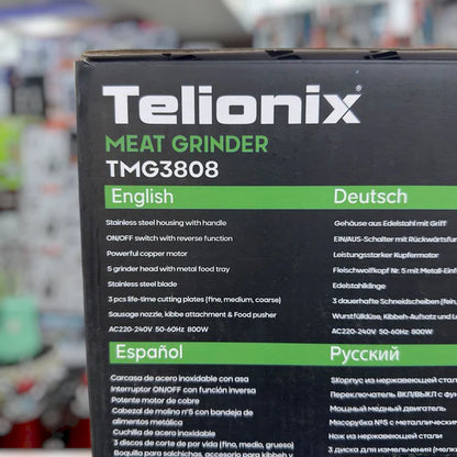 Telionix Electric Meat Mincer TMG3808