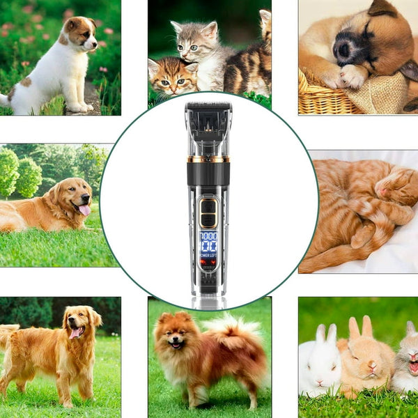 Professional Pet Hair Clipper (Cordless, Dog & Cat Grooming)