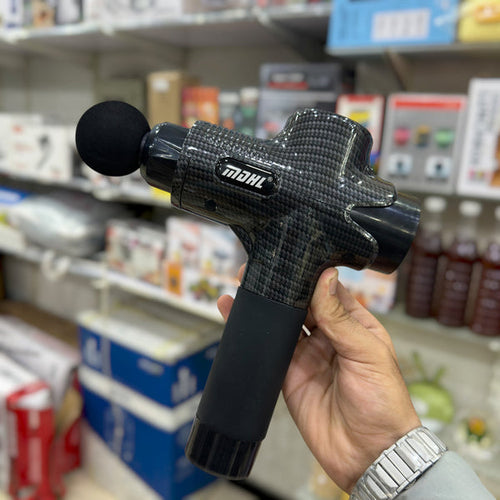 MDHL 12-in-1 Deep Tissue Massage Gun (Carbon Fiber, Brushless Motor)