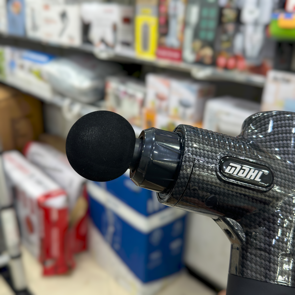 MDHL 12-in-1 Deep Tissue Massage Gun (Carbon Fiber, Brushless Motor)