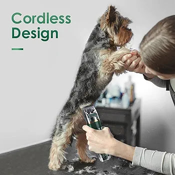 Professional Pet Hair Clipper (Cordless, Dog & Cat Grooming)