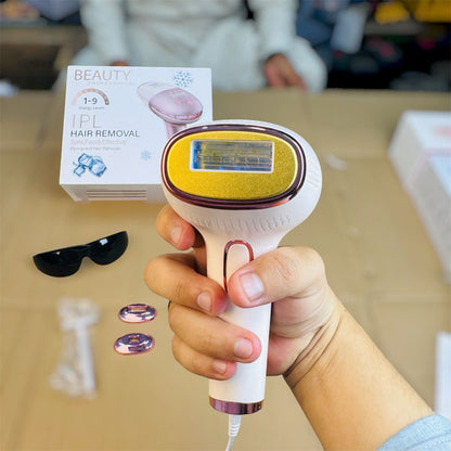 Beauty Professional IPL Laser Hair Removal (Cooling Function, Body & Face)
