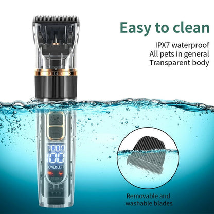 Professional Pet Hair Clipper (Cordless, Dog & Cat Grooming)
