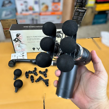 6 head rechargeable multifunction massager