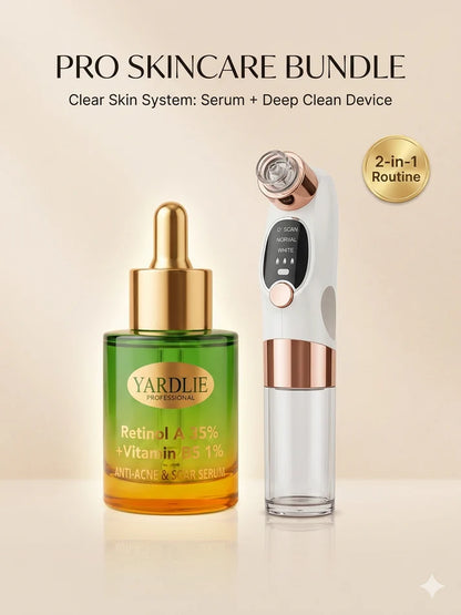Super Micro Bubble Facial Cleansing Device & Blackhead Remover