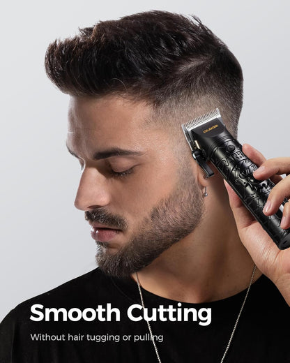 GLAKER Professional All-in-One Hair Clipper & Beard Trimmer Kit (Lot Imported)