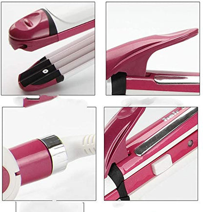 Remington Professional 3-in-1 Hair Tool: Instant Curls & Silky Straight Hair in Minutes