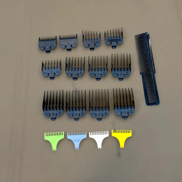 3-in-1 Hair Clipper Set with Leather Pouch