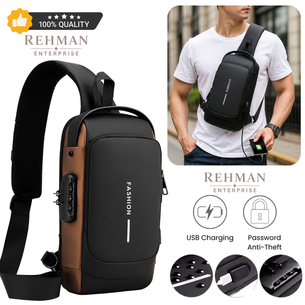 SecureLock Travel Backpack – Stylish & Theft-Proof
